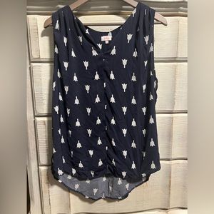 Women’s Pixley dark blue blouse